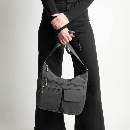 Hobo Handbags Baggallini Hobo Crossbody With Rfid Wristlet