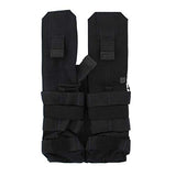 5.11 Tactical AR Double Bungee Mag Pouch, for Two 5.56 Magazines, Non-Slip Pull Tab, Dark Navy, 1 SZ, Style 56157 - backpacks4less.com