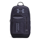 Under Armour Halftime Backpack, (558) Tempered Steel/Midnight Navy/Aurora Purple, One Size Fits All