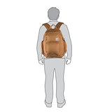 Carhartt 35L Triple-Compartment Backpack Carhartt Brown - backpacks4less.com