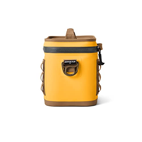 YETI Hopper Flip 8 Portable Soft Cooler, Alpine Yellow–