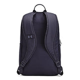 Under Armour Halftime Backpack, (558) Tempered Steel/Midnight Navy/Aurora Purple, One Size Fits All