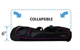 Travolution 23 Inch Garment Rack Duffel with Wheels, Black/Pink - backpacks4less.com