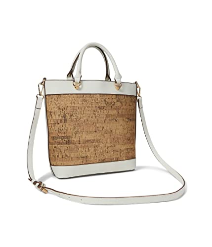 Anne Klein Mini Tote with Pouch Anne White Cork backpacks4less