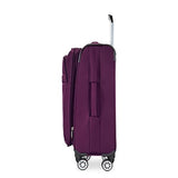 Ricardo Hermosa Softside 2-Piece Set (21" and 26") with FREE Travel Kit (Royal Purple)