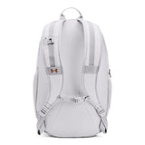 Under Armour Hustle 5.0 Team Backpack, (100) White / / Metallic Gold, One Size Fits All