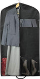 Simple Houseware 43-Inch Heavy Duty Garment Bag w/Pocket for Dresses, Coats - backpacks4less.com