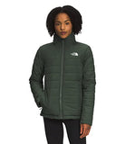 THE NORTH FACE Women's Mossbud Insulated Reversible Jacket, Thyme, Medium