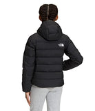 THE NORTH FACE Girls' Reversible North Down Hooded Jacket, TNF Black, Medium - backpacks4less.com
