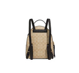 Coach Women's Jordyn Backpack (Blocked Signature Canvas - Light Khaki - Brown Multi) - backpacks4less.com