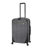 Mia Toro Italy Compaz Hard Side 24" Spinner Luggage, Titanium, One Size