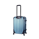 Mia Toro Italy Compaz Hard Side 24" Spinner Luggage, Titanium, One Size