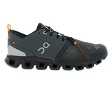 ON Men's Cloud X 3 Shift Sneakers, Lead/Turmeric, Grey, 10.5 Medium US - backpacks4less.com