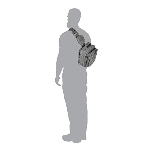5.11 Tactical Rush Moab 6 Sling Pack, Water-Resistant, Customizable Sling Bag, Tac OD, 1 SZ, Style 56963 - backpacks4less.com