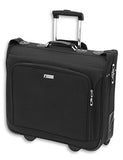 LONDON FOG Buckingham 44-Inch Wheeled Garment Bag, Black - backpacks4less.com