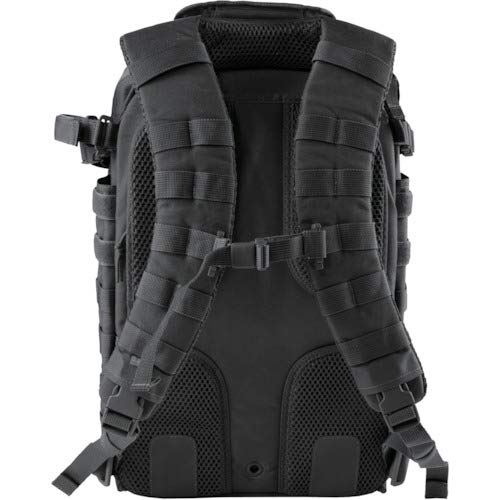5.11 Tactical All Hazard's Prime Backpack 29L, 1050D Nylon, with Padded Laptop Sleeve, Style 56997, Black - backpacks4less.com