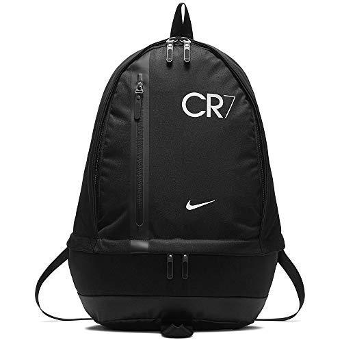 Nike CR7 Cheyenne Backpack Black White - backpacks4less.com