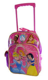 Disney Princess Small Rolling BackPack - Princesses Small Rolling School Bag - backpacks4less.com