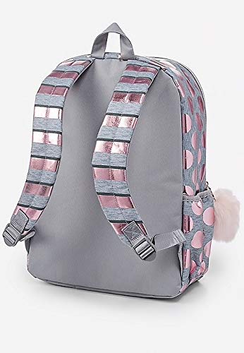 Justice Rose Gold Foil Backpack - backpacks4less.com