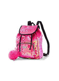 Justice Pink Flamingo Flip Sequin Mini Rucksack