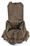 Gootium 21101AMG Specially High Density Thick Canvas Backpack Rucksack, Army Green, Large - backpacks4less.com