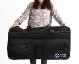 Dance Bag with Garment Rack – Collapsible Costume Rolling Duffel Bag with Wheels for Competition, Shows, Performances, Travel and More by Kendall Country – 28 inch, Raven Black - backpacks4less.com