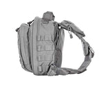 5.11 Rush Moab 6 Tactical Sling Pack Military Molle Backpack Bag, Style 56963, Grey - backpacks4less.com