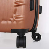 Mia Toro Italy Web Hard Side Spinner Luggage 3 Piece Set, Tangerine, One Size