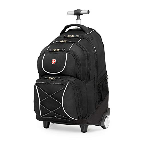 Swiss Gear 15.6" Rolling Computer Backpack (SWA0961) - backpacks4less.com