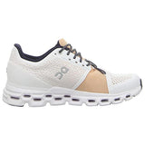 ON Running Women's Cloudstratus Sneaker Shoe (White/Almond, Numeric_9_Point_5) - backpacks4less.com