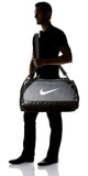 Nike Brasilia (Medium) Training Duffel Bag, Flint Grey/Black/White, One Size - backpacks4less.com