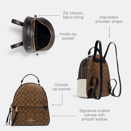 Coach Jordyn Backpack, Khaki Multi Coach Jordyn Backpack, Khaki Multi