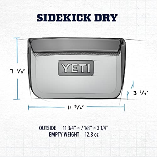 YETI Hopper SideKick Dry Gear Bag - Charcoal