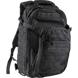 5.11 Tactical All Hazard's Prime Backpack 29L, 1050D Nylon, with Padded Laptop Sleeve, Style 56997, Black - backpacks4less.com