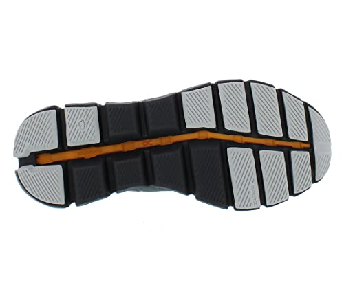 ON Men's Cloud X 3 Shift Sneakers, Lead/Turmeric, Grey, 10.5 Medium US - backpacks4less.com