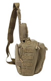 5.11 Rush Moab 6 Tactical Sling Pack Military Molle Backpack Bag, Style 56963, Brown - backpacks4less.com