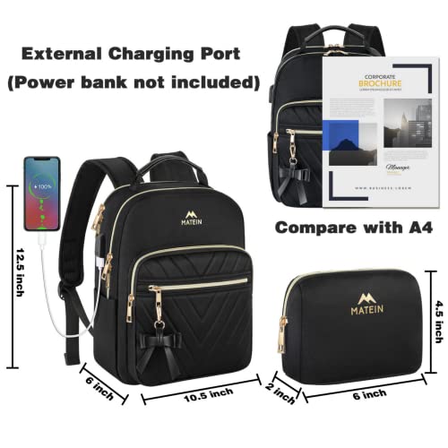 MATEIN Mini Backpack for Women, Waterproof Stylish Daypack Purse