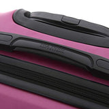 Mia Toro Italy Swirl Hard Side Spinner Luggage 3 Piece Set, Rose, One Size