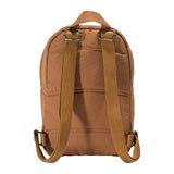 Carhartt Mini Backpack, Everyday Essentials Daypack for Men and Women, Brown - backpacks4less.com