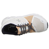 ON Running Women's Cloudstratus Sneaker Shoe (White/Almond, Numeric_9_Point_5) - backpacks4less.com