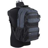 Eastsport New Double Strap Skater Multipurpose Backpack, Navy/Gradient Ripstop Print - backpacks4less.com