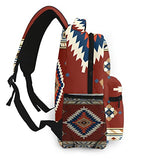 Aztec Backpack Tribal Western backpack for Boys Girls Elementary School Navajo Bags Back to School Gift Bookbag 2nd 3rd 4th 5th 6th Grade - backpacks4less.com