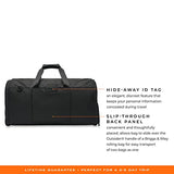 Briggs & Riley, Black, 22 Inch Garment Duffle Bag - backpacks4less.com