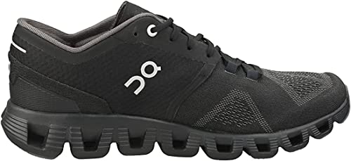 On Running Mens Cloud X Textile Synthetic Black Asphalt Trainers 11 US - backpacks4less.com