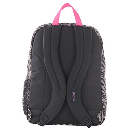 JanSport Unisex Big Student Grey Tar Wild At Heart One Size - backpacks4less.com