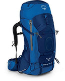 Osprey Packs Aether Ag 70 Backpacking Pack, Neptune Blue, Small - backpacks4less.com