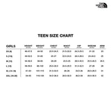 THE NORTH FACE Girls' Reversible North Down Hooded Jacket, TNF Black, Medium - backpacks4less.com