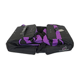 Backstage Dance Travel Bag with Garment Rack - Black / Purple - backpacks4less.com