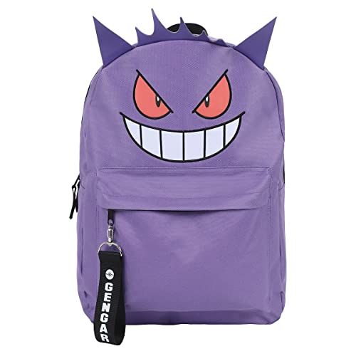 Pokemon Gengar Character 16" Backpack with Chunky Webbing Strap