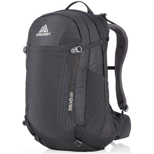 Gregory Mountain Products Men's Salvo 28 Liter Backpack, True Black, One Size - backpacks4less.com